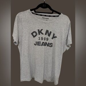 Sparkling DKNY Jeans Heather Gray Tee
